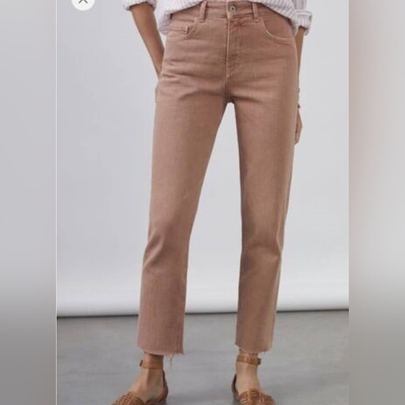 ❤️ ANTHROPOLOGIE PILCRO HIGH RISE VINTAGE STRAIGHT LEG JEANS, 0 (25) - Picture 2 of 9